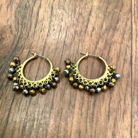 boutique Jewelry - Boho Metal Hoops Euc